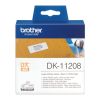 Brother DK11208 Black on White Continuous 38mm Large Address Label Roll