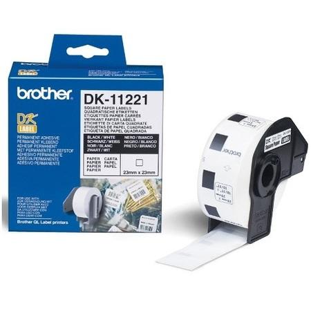 Brother DK-11221 - Labels - 23 x 23 mm - 1000 labels