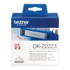 Brother DK22223 Black on White Continuous 50mm Film Label Tape