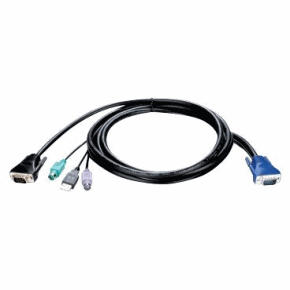 D-Link KVM Cable PS2/USB 3M for DKVM-440 and DKVM-450