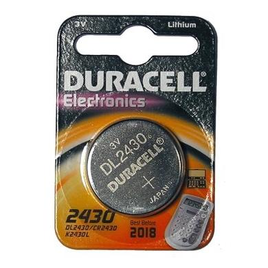 Duracell DL2430 Lithium Button Cell Battery 1x 1 Pack