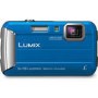 Panasonic DMC-FT30 Blue Camera Kit inc 16GB SDHC Class 10 Card & Case