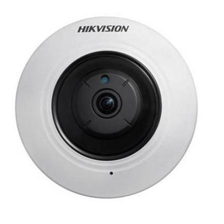 Hikvision 4MP 1.6mm 3D DNR 12 VDC A&A I/O WiFi Fisheye INDOOR