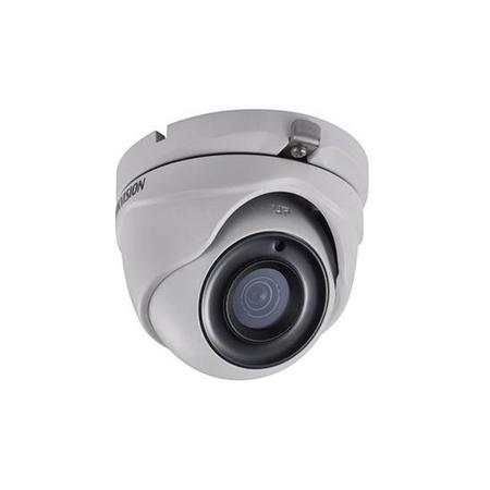 Hikvision HD1080p 20m EXIR 2.8mm Up to 120dB WDR DNR BLC AGC 12 VDC 3-Axis IP66 DS-1H18 Balun reccommended Turbo Turret Dome