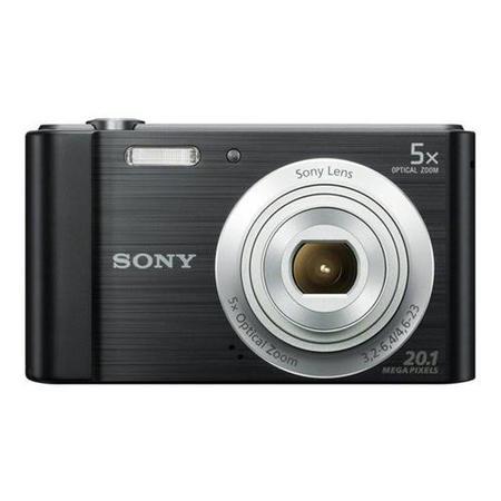 Sony DSC-W800 Black Camera Kit 16GB MicroSD  Adaptor  Lowepro All Weather Case
