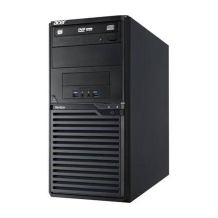 GRADE A1 - As new but box opened - Acer Veriton M2631G Tower Core i3-4130 4GB 500GB Shared DVDRW Windows 7/8 Professional Desktop
