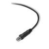 Belkin usb2.0 Cable Usba-Usbb Charcoal 3m