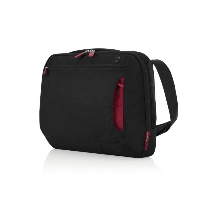 Belkin 15.6" Laptop Messenger Bag Black/Red Laptops Direct