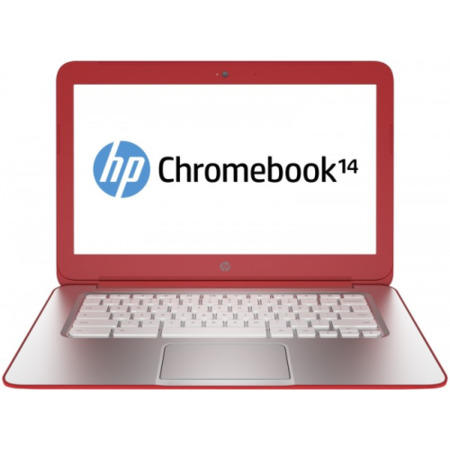 HP 14-q011sa 4GB 16GB SSD 14 inch Google Chromebook Laptop in Peach & Silver 