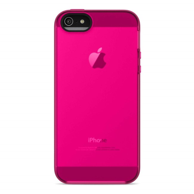 Belkin iPhone 5 Translucent Ultra Thin Case in Sorbet Pink