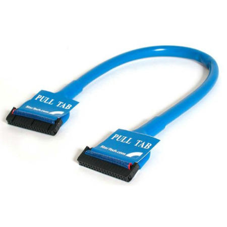 StarTech.com 18in Single Drive Round Floppy Cable - Blue