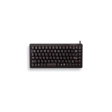 Cherry USB/PS2 Wired Mini Compact Keyboard Black German Layout