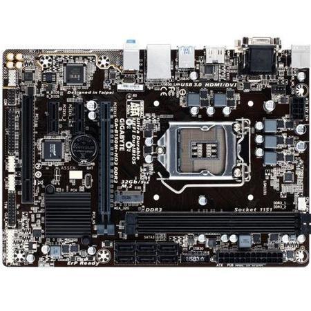 Gigabyte GA-B150M-HD3 Intel B150 Express DDR3 Micro ATX Motherboard