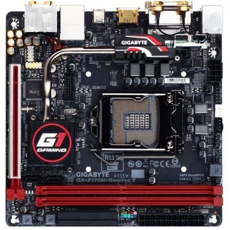 Gigabyte GA-Z170N-Gaming 5 Intel Z170 Express DDR4 Mini-ITX Motherboard
