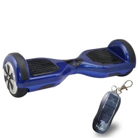 G-Board Smart Two Wheel Self Balancing Hover Scooter - Blue - With Remote Lock & Training Mode