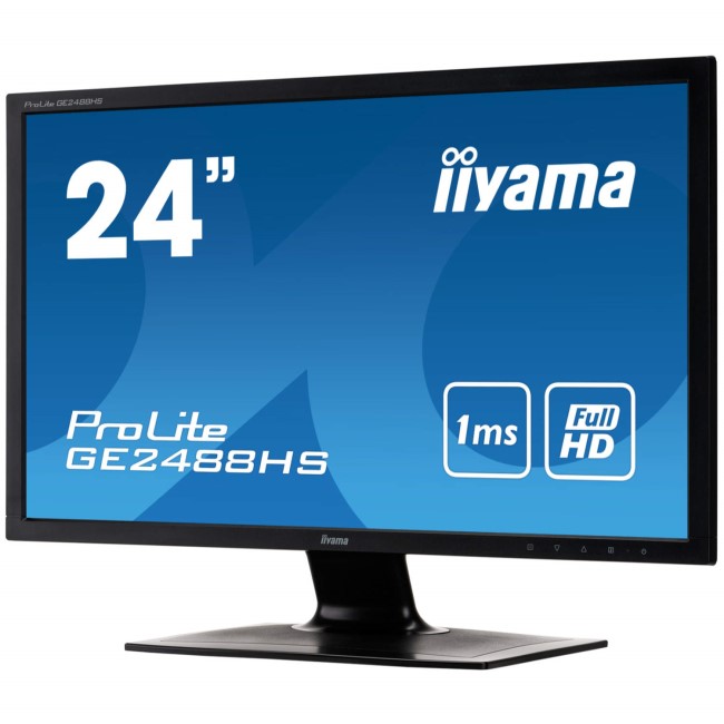 Iiyama 24" LED 1920 x 1080 VGA HDMI and DVI Monitor
