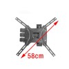 Multi Action Movement Articulating TV Wall Bracket for TVs up to 55 inch - 25KG Load - Universal vesa up to 400 x 400mm