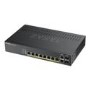 Zyxel GS1920-8HPv2 8-Port Smart Managed Wall-mountable Gigabit Switch