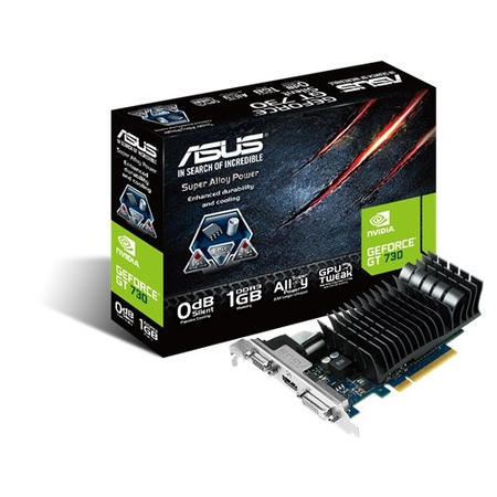 Asus NVidia GeForce GT730 1GB GDDR3 Graphics Card