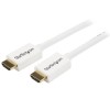 StarTech.com 2m 6 ft White CL3 In-wall High Speed HDMI&amp;reg; Cable - Ultra HD 4k x 2k HDMI Cable - HDMI
