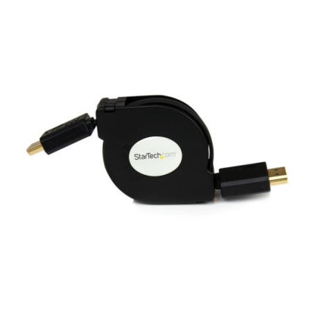 StarTech.com 4 ft Retractable High Speed HDMI&reg; Cable with Ethernet - HDMI to HDMI