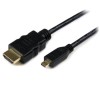 StarTech.com 0.5m High Speed HDMI&amp;reg; Cable with Ethernet - HDMI to HDMI Micro - M/M