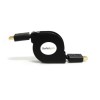 StarTech.com 4ft Retractable High Speed HDMI&amp;reg; Cable -HDMI to HDMI Micro - M/M