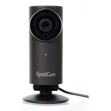 SpotCam HD Pro Outdoor Wireless Video Monitoring Surveillance Camera with 24-Hour Cloud Continuous Recording Black
