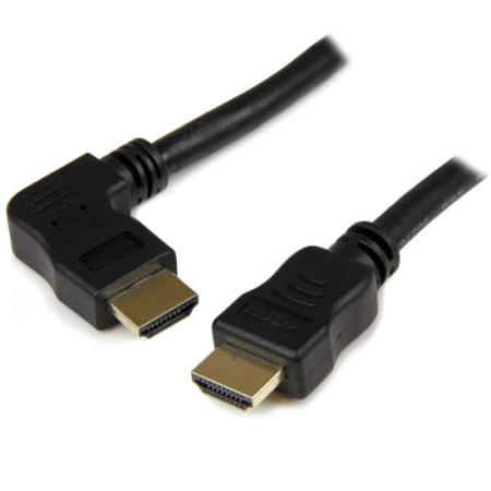 StarTech.com 2m Left Angle High Speed HDMI&reg; Cable - HDMI - M/M