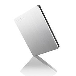 Toshiba Canvio Slim for Mac 1TB 2.5" Portable Hard Drive in Silver