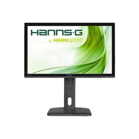 GRADE A1 - Hannspree HP245HJB 23.8 INCH ips  HDMI  DVI  Speakers  Height adjust and pivot