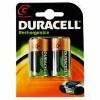 Duracell Recharable Battery C Size 1 x 2 Pack