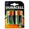 Duracell Recharable Battery D Size 1 x 2 Pack