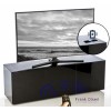 Frank Olsen INTEL1500BLK Black TV Cabinet for up to 70&quot; TVs