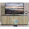 Frank Olsen INTEL1500GRY-OAK Grey and Oak TV Cabinet for up to 70&quot; TVs