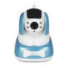 electriQ HD 720p Wifi Pet Monitoring Pan Tilt Zoom Camera with 2-way Audio &amp; dedicated App - Blue