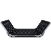 Triple Folding Mini Bluetooth Keyboard for Tablets and Phones With Free Case