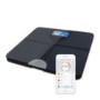 GRADE A1 - ElectriQ Bluetooth Smart Body Scale with Specialised ITO Glass and FREE iOS & Android app - Black 