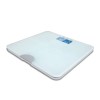 GRADE A1 - ElectriQ Bluetooth Smart Body Scale with Specialised ITO Glass and FREE iOS &amp; Android app - White 
