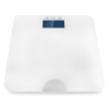 GRADE A1 - ElectriQ Bluetooth Smart Body Scale with Specialised ITO Glass and FREE iOS &amp; Android app - White 