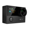 GRADE A1 - iQ-PRO True 4K UHD 30 fps  Action Camera Black Edition with built-in Image Stabilisation and Complete Accessories Pack 