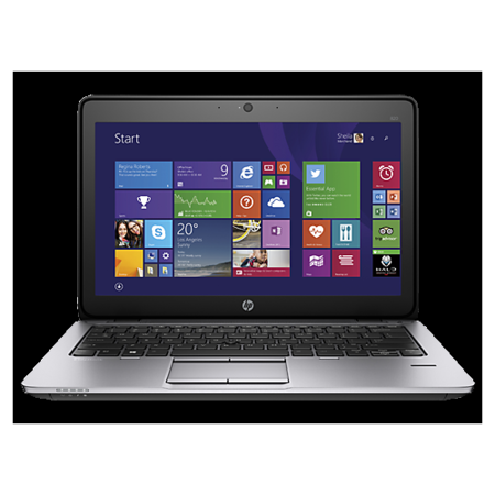Hewlett Packard HP 820 Core i7-5500U Windows 8.1 Professional 64 bit downgraded to Windows 7 Pro 8GB DDR3 RAM 256GB SSD 12.5 FHD Anti Glare LED UWVA UMA Webcam AC Bluetooth HSPA WWAN 3 C