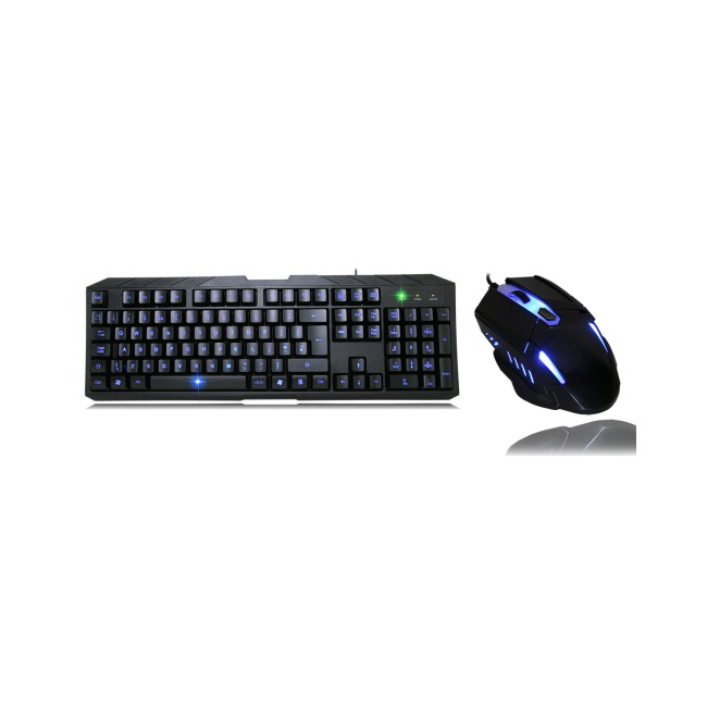 CiT Storm Mouse & Keyboard Bundle - Black/Blue