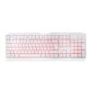 CiT Storm White Red Backlit Keyboard and Mouse kit with Red LED