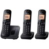 Panasonic KX-TGC213EB Triple DECT Call Block in Black 