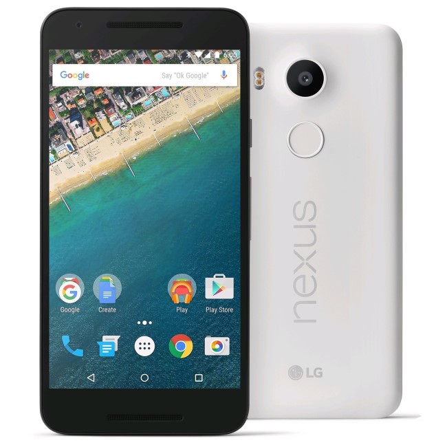LG Google Nexus 5X White 5.2" 32GB 4G Unlocked & SIM Free