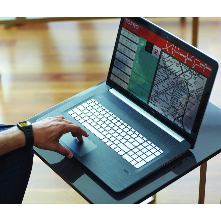 HP ENVY 17-n009na Core i7-5500U 12GB 2TB DVDRW NVIDIA GeForce 940M 2GB 17.3 Inch Windows 8.1 Laptop