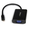 StarTech.com Micro HDMI&amp;reg; to VGA Adapter Converter with Audio for Smartphones / Ultrabooks / Tablets 