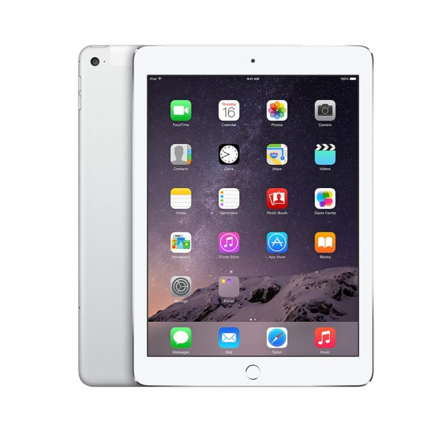 Apple iPad Air 2 9.7 inch 128GB Wi-Fi Tablet in Silver