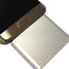 Plug &amp; Go Wire-Free Mini Power Bank With Built In Micro USB Connector 1000mAh Silver